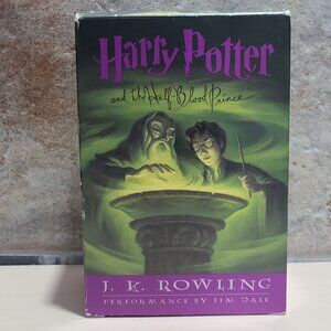 Harry Potter and the Half Blood Prince JK Rowling Unabridged on 12 Cassettes 200